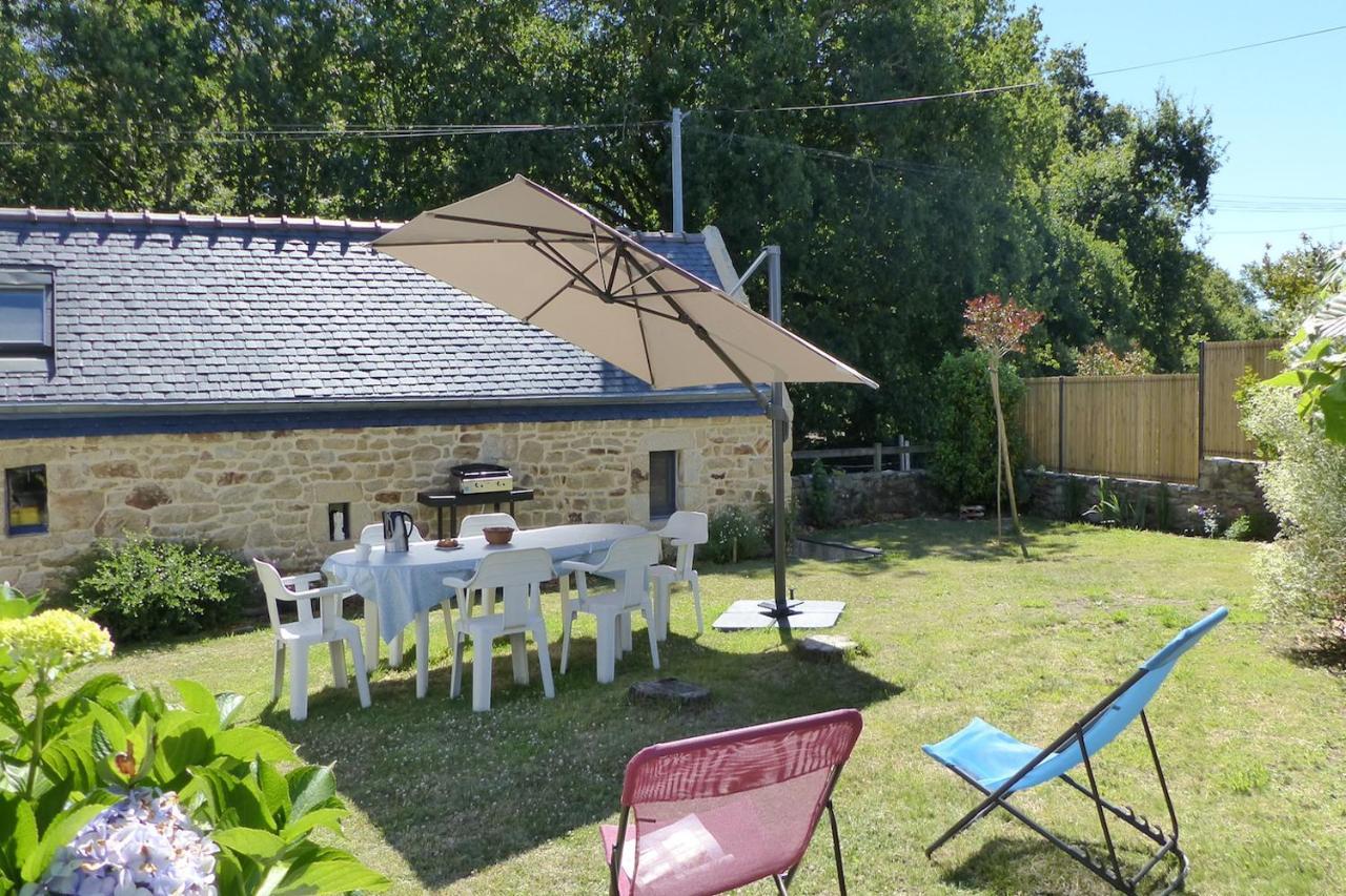 Belle Longere En Campagne A Larmor Baden Villa Exterior photo